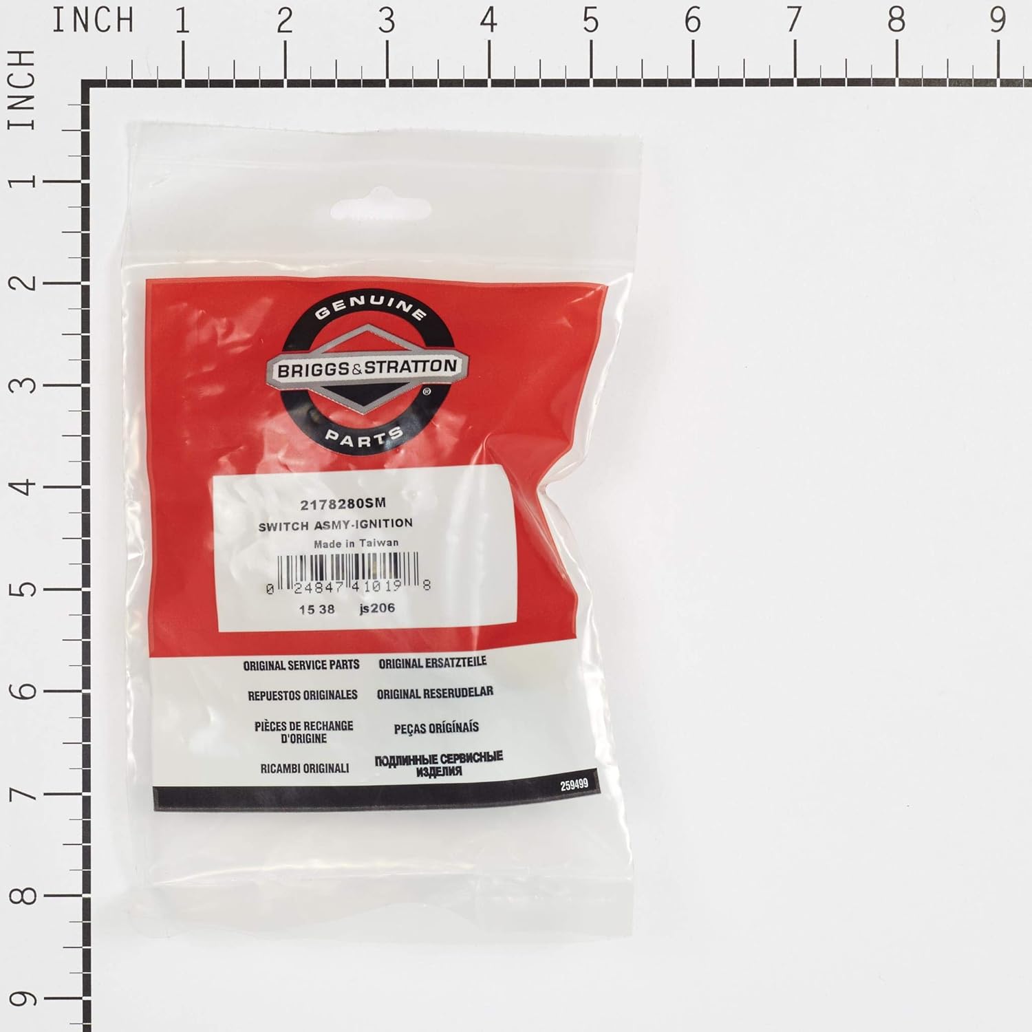 Briggs & Stratton 2178280SM Switch And Key; New # 421064MA Made by Briggs & Stratton