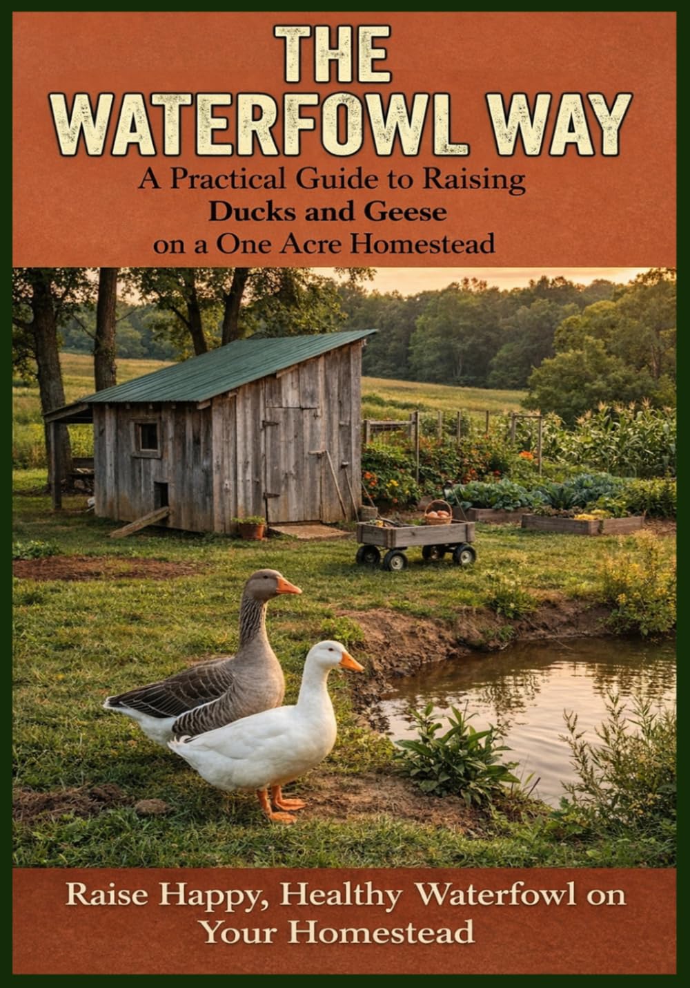 The Waterfowl Way: A Practical Way to Raising Ducks and Geese on a One Acre Homestead (Abundance on One Acre homestead series: Goats, Poultry, Quails and Waterfowl and More)