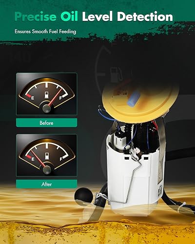 Miniatura 4 de SCITOO Bomba de combustible Montaje eléctrico de alto rendimiento para Kia Rio 2004-2005 L4 1.6L Gasolina Sedan