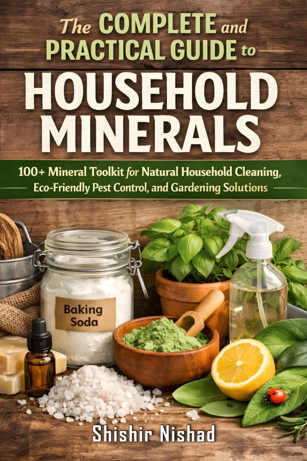 The Complete and Practical Guide to Household Minerals: 100+ Mineral Toolkit for Natural Household Cleaning, eco-friendly Pest Control, and Gardening Solutions for a Sustainable Home and Green Living