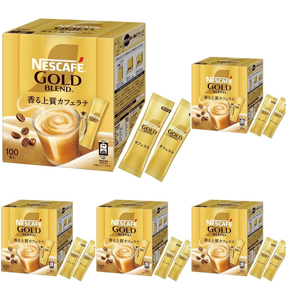 Amazon.co.jp: 【 スティックコーヒー 大容量 】ネスカフェ ゴールド