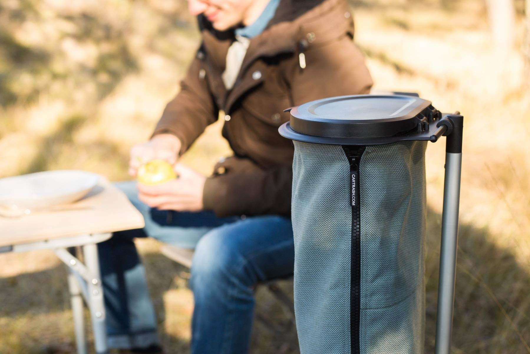 lagerstock für Flextrash- Abfallbehälter 67 cm schwarz