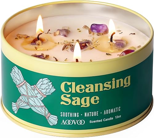 Sage Candle for Cleansing