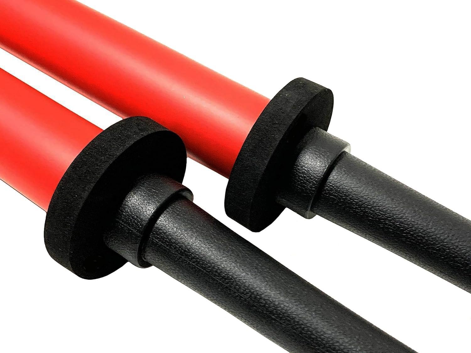 Foam Practice Swords, Training Sparring Stick Set, 2 Pack 35" with Carry Bag,for Martial Arts, Karate