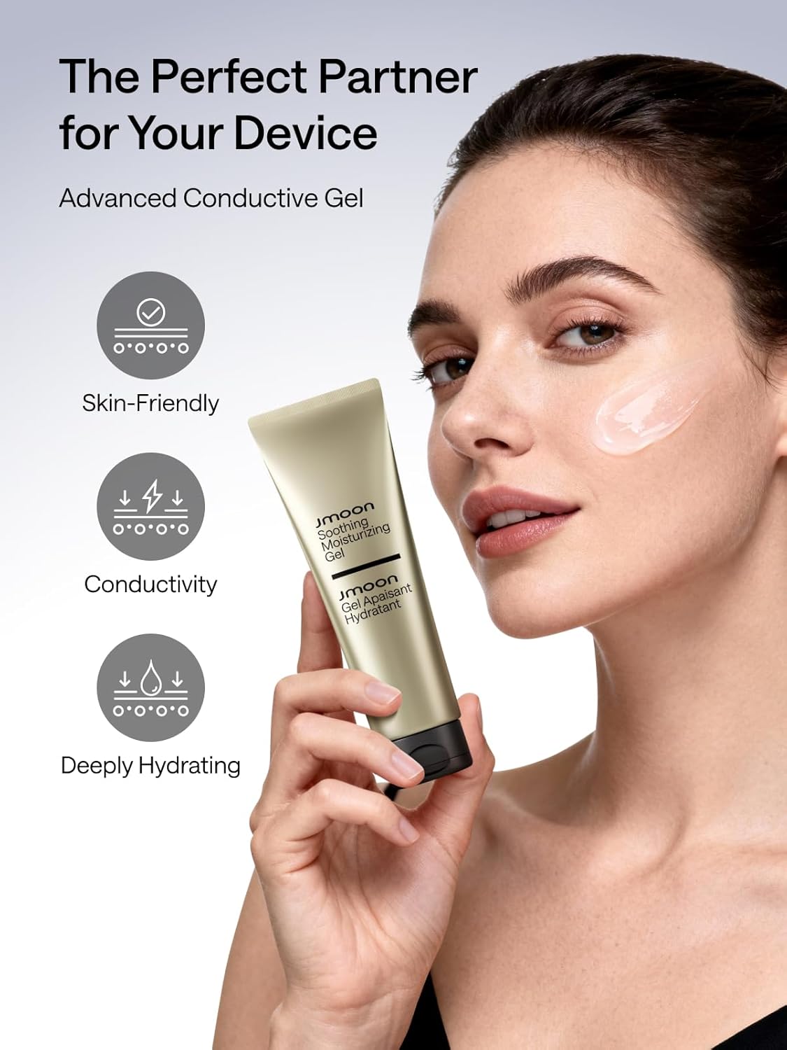 JMOON Microcurrent Facial Device, M30U Red Light Therapy for Face, Safe Anti Aging Skin Care, 4 Modes, 5 Energy Levels for Full Face Lift and Ideal for Smile Lines, Eyes, and Forehead (Red) - Image 7