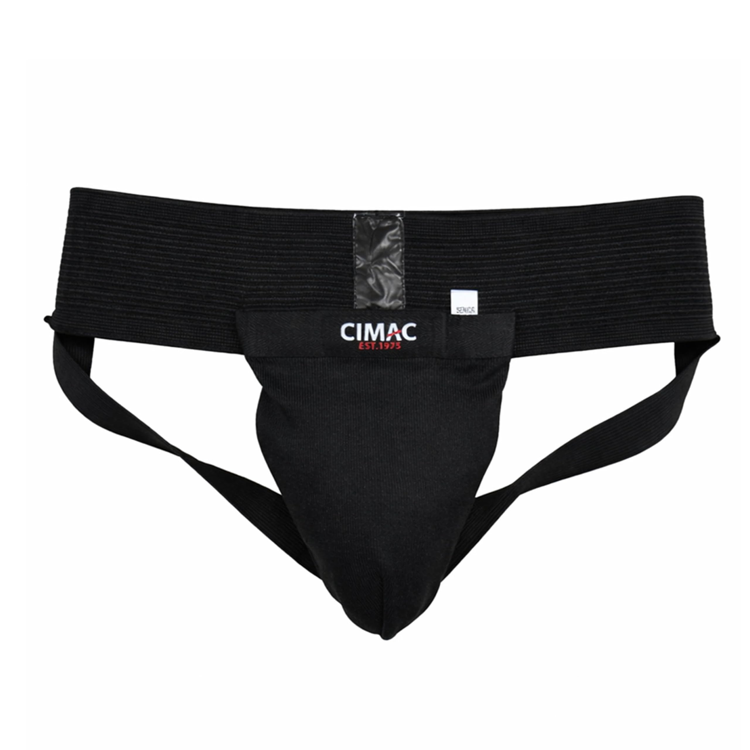 CIMAC Groin Guard - Senior Size (81 to 94cm) - Martial Arts Groin Protectors, Elasticated Material with Reinforced Removable Cup, for MMA, Boxing, Muay Thai, Kickboxing, Karate, & Other Contact Sports