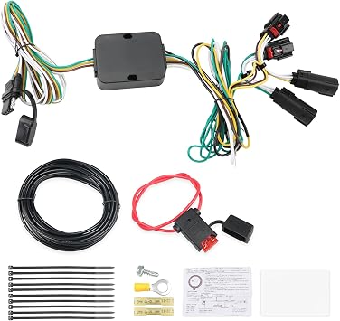 WATERWICH 4-Pin Trailer Wiring Harness Compatible with Jeep Grand Cherokee 2022-2025/ Jeep Grand Cherokee L 2021-2025 Replacement for 56473