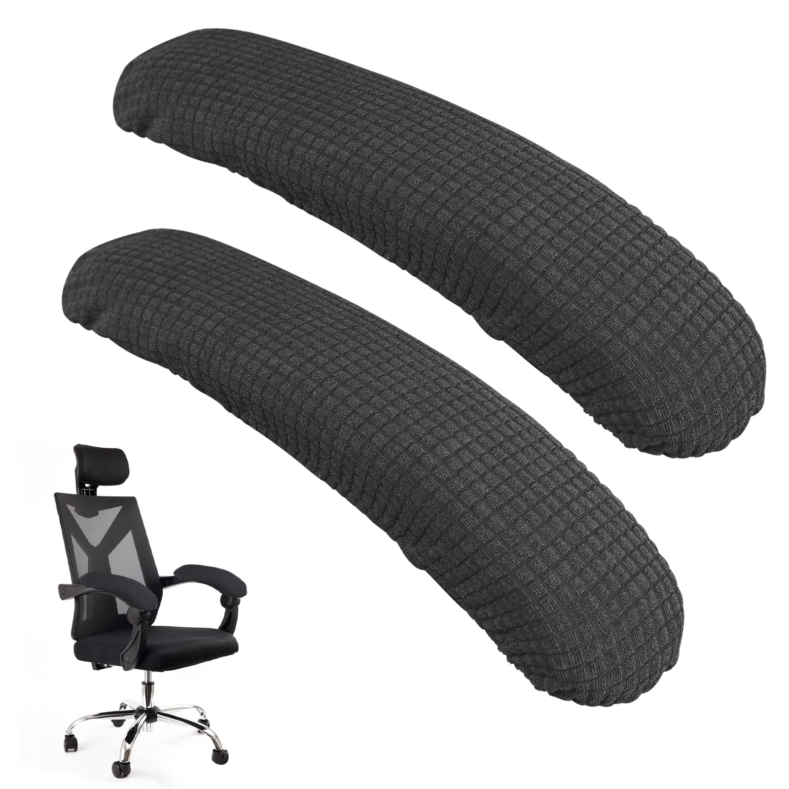 Office Chair Arm Rest Cover Sonew Pair Removable Chair Armrest