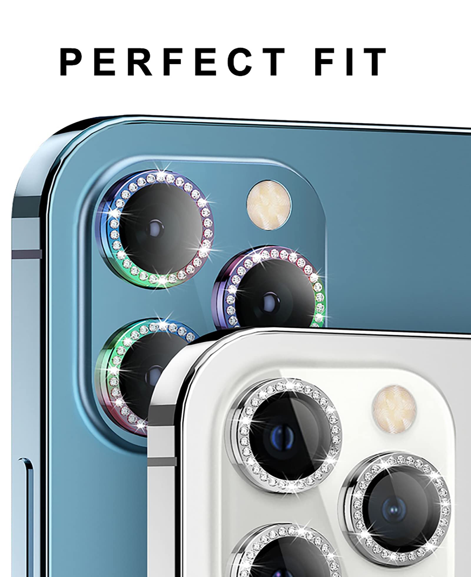 Camera Protector Protection Caméra Objectif Alu Verre IPhone 16 15 14 13 12 Mini 11 Camera De Surveillance