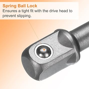 sourcing map Deep 6-Point Impact Socket 1/2