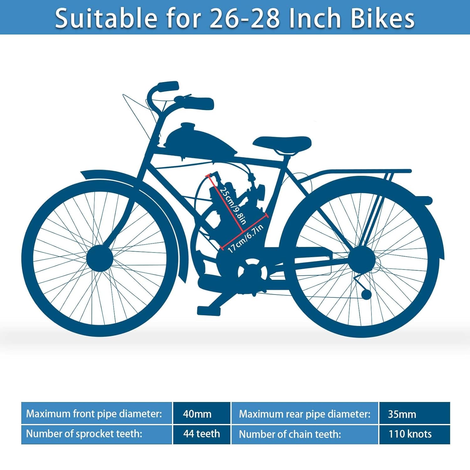 IMAYCC Bike Motor Kit 80cc Motorized Bike Kit South Korea Ubuy