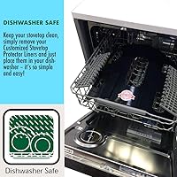 Vista 4 de Cubiertas de protección para estufas Samsung; protector superior para estufas de gas Samsung; Personalizadas; estas cubiertas de estufa son