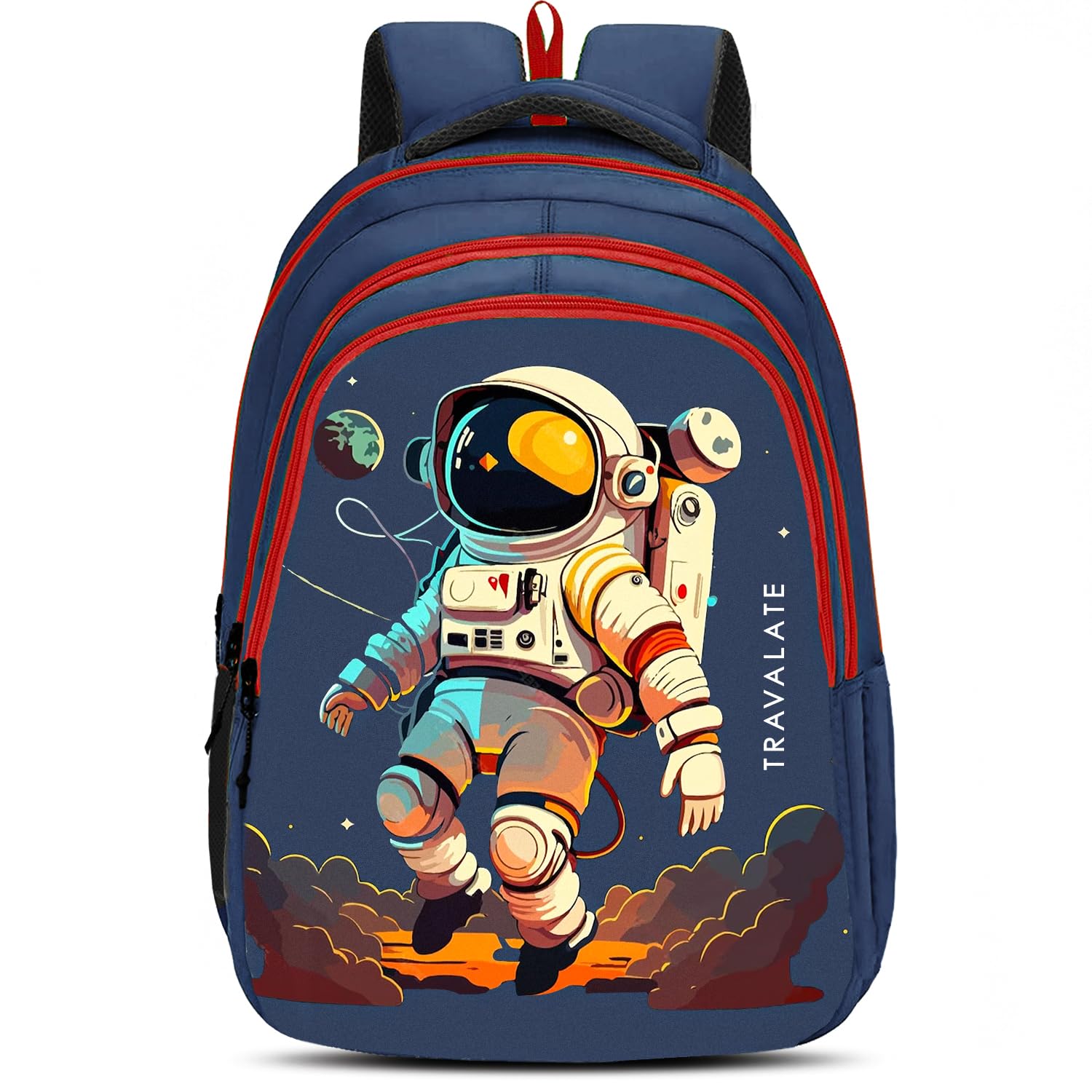 TRAVALATE 25L Stylish &Trendy printed School Bag for Kid’s | Backpack for Class 1 to 5 School Going Boys & Girls