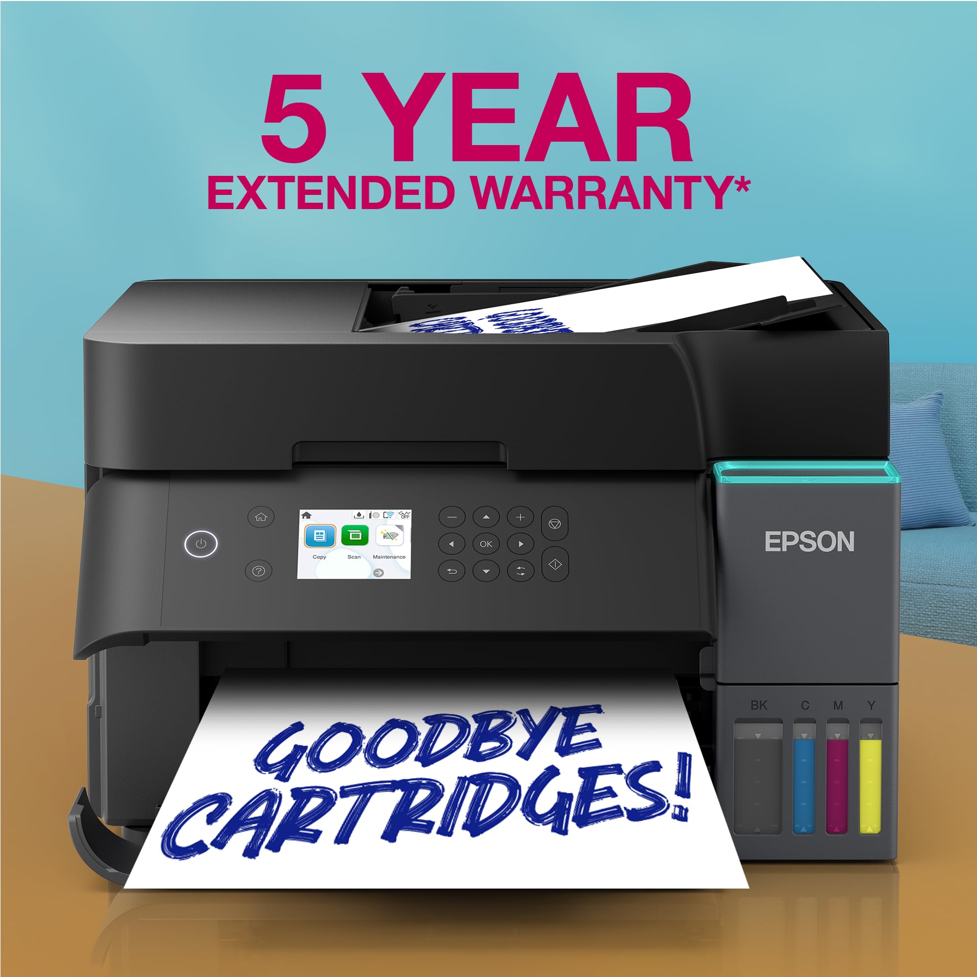 Epson EcoTank ET-3950 Stampante Multifunzione Wi-Fi A4