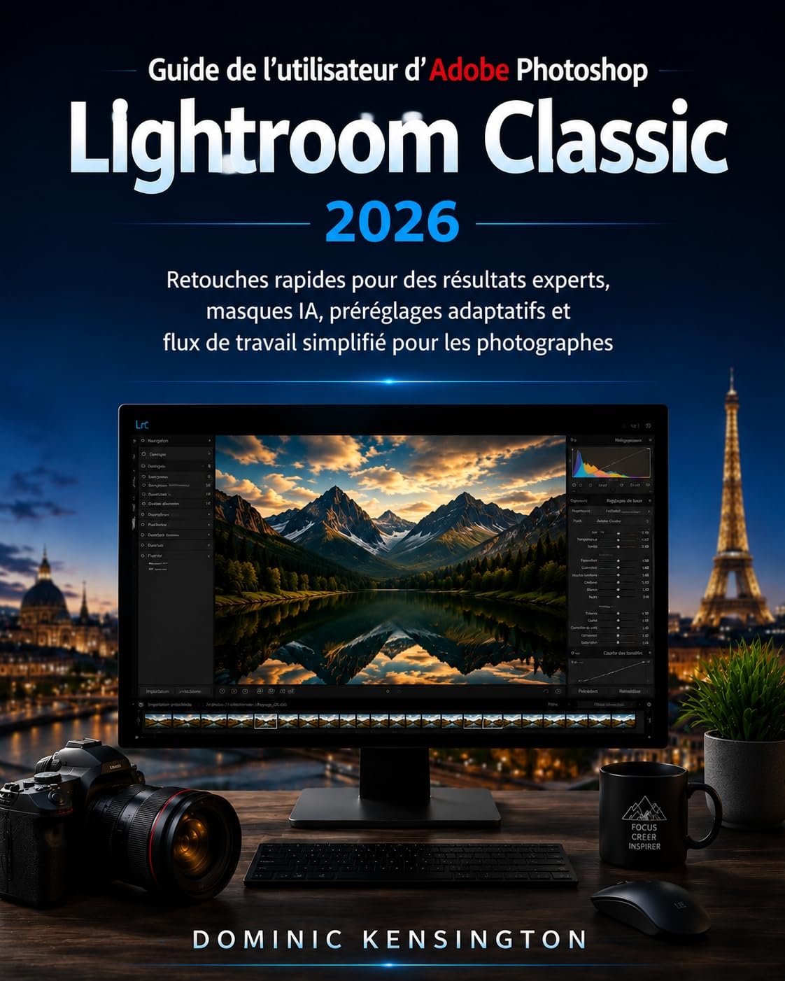 Guide de l'utilisateur d'Adobe Photoshop Lightroom Classic 2026: Retouches rapides pour des résultats experts, masques IA, préréglages adaptatifs et flux ... pour les photographes (French Edition)