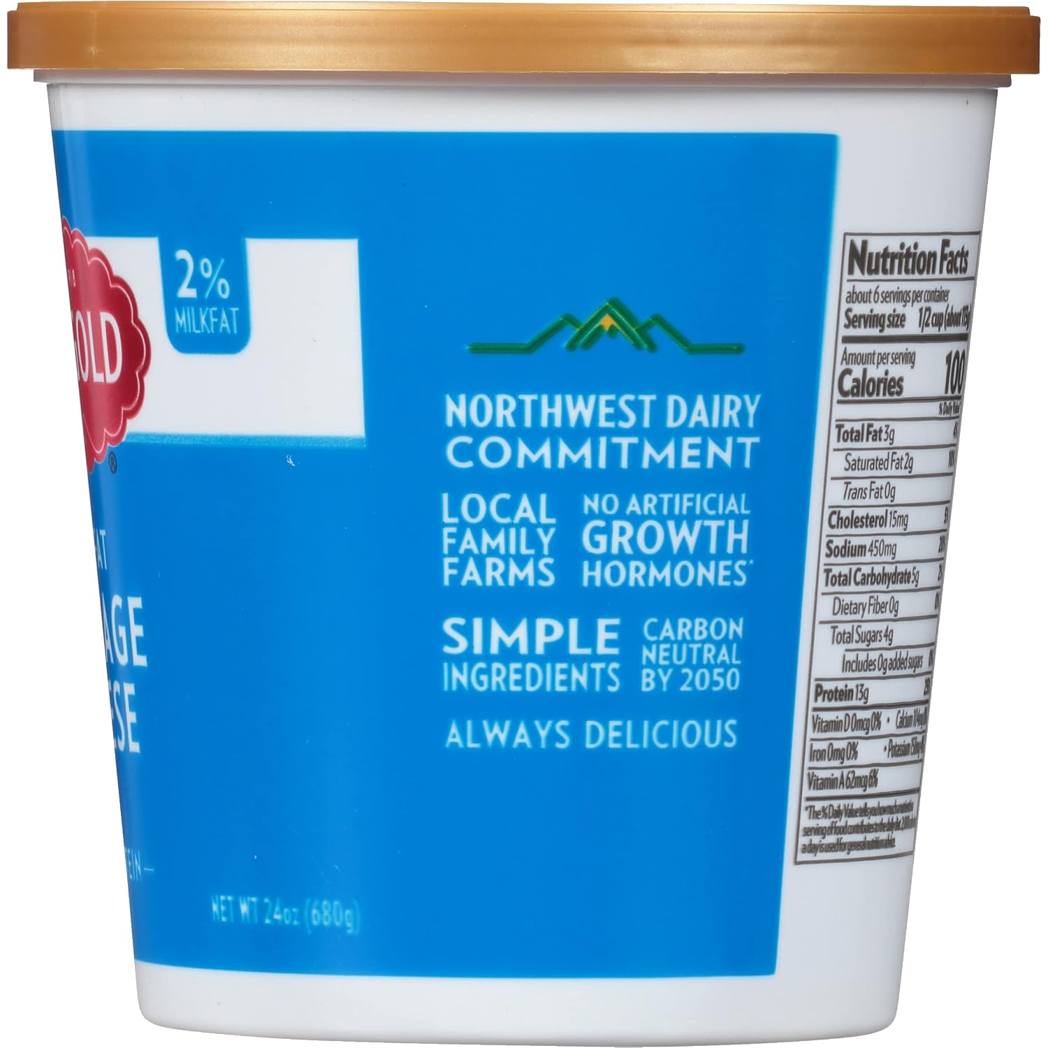Darigold, Trim Cottage Cheese, 24 oz