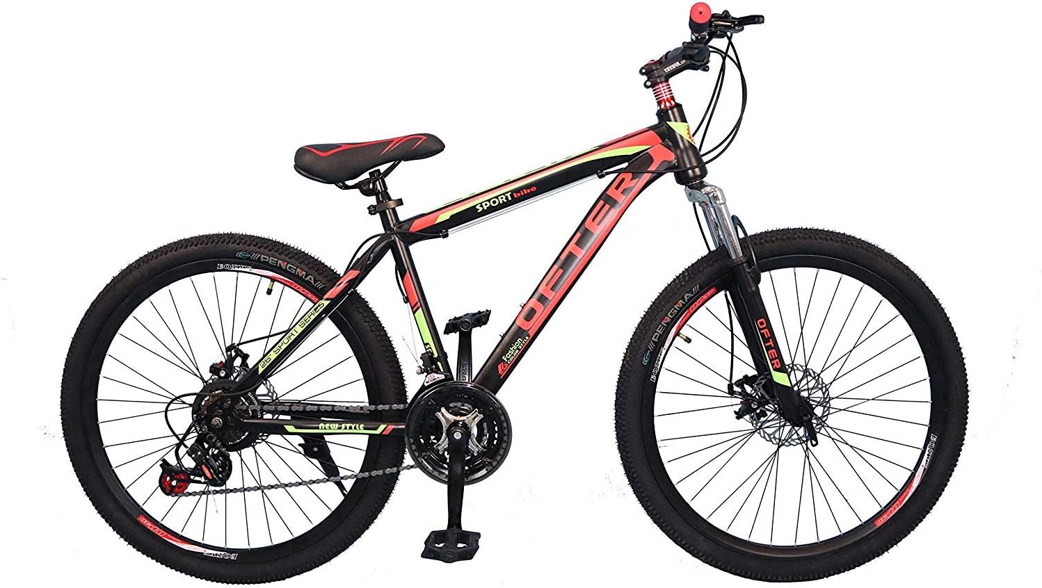 VLRA BIKE Mountain Bike 26 inch 21 Speed Sturdy Carbon Steel Frame