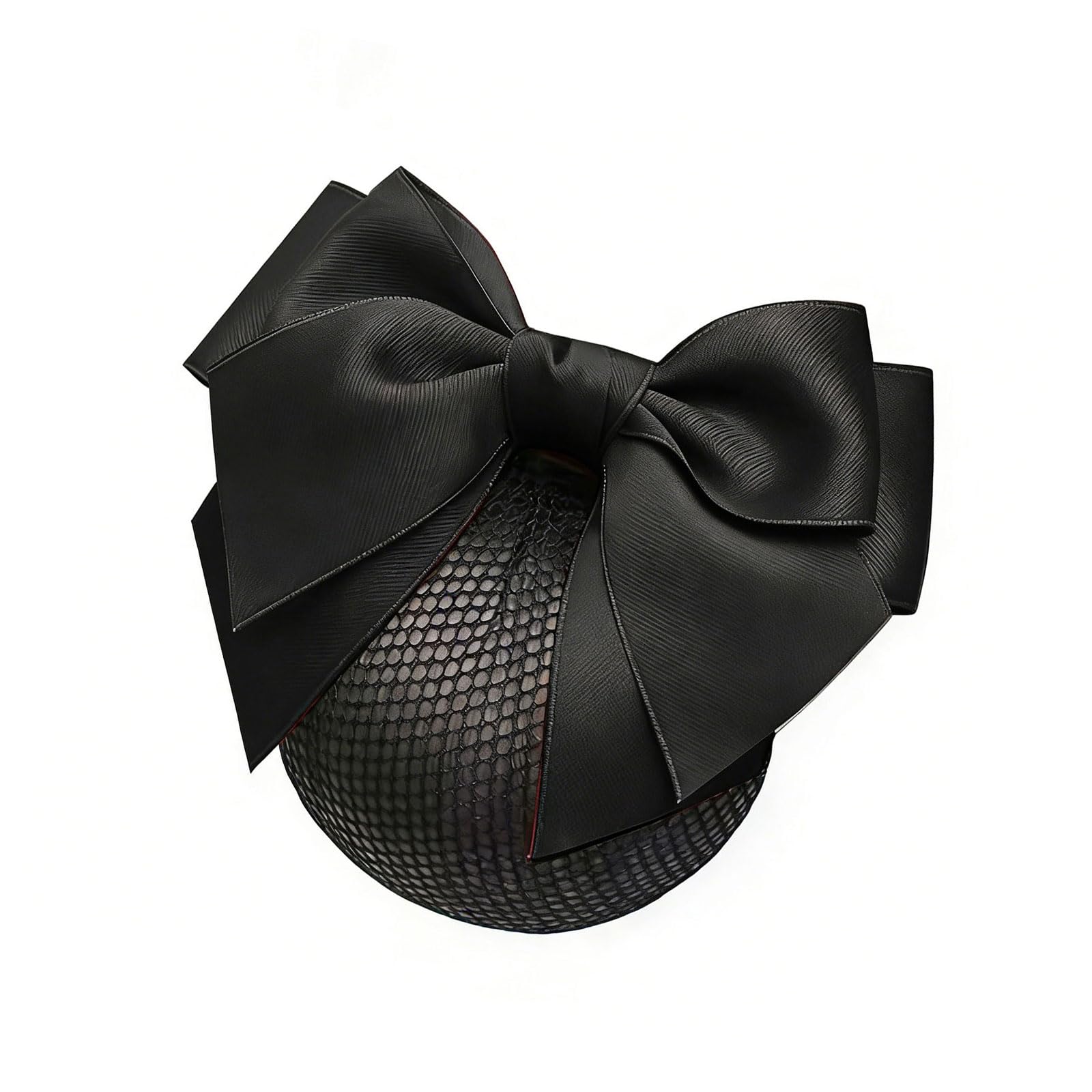 YUXITA Elegant Hair Snood Hair Clip Barrette Sweet Fashionable Flat Clip Hairpin Bow for Bunches