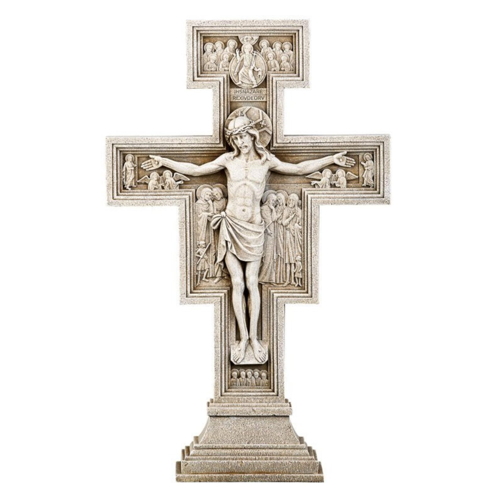 Christian Brands San Damiano Garden Crucifix - 23.5 Inches in Height