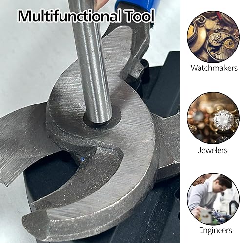 Miniatura 7 de Juego de perforadores de alfiler, 22 herramientas de reparación de extracción, incluyendo bloque universal, punzones de latón y martillo