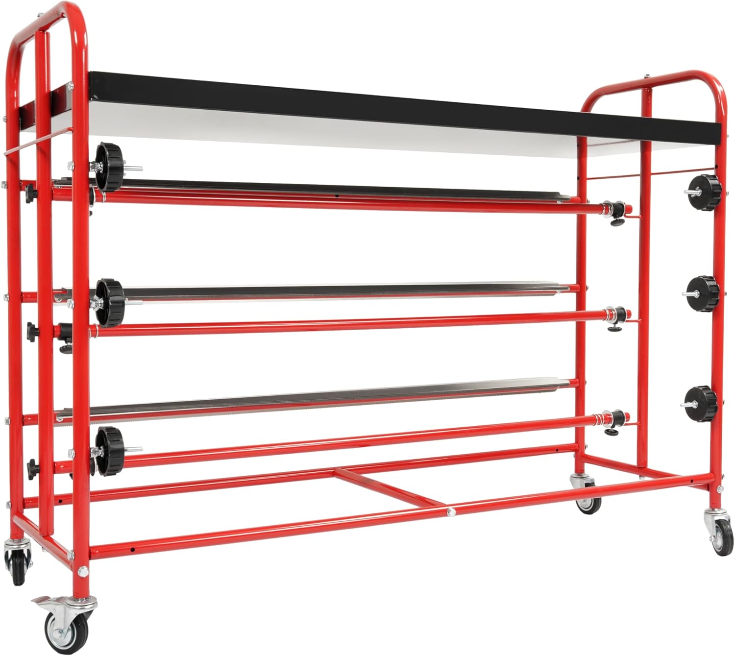 ALMULOO Masking Paper Machine with Top Tray Tool Storage Masking Paper Machine,Tape Machine for Painting,Masking Machine for Painting Powder Coated Steel