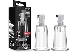 Blush Novelties Temptasia Nipple Pumping Cylinders