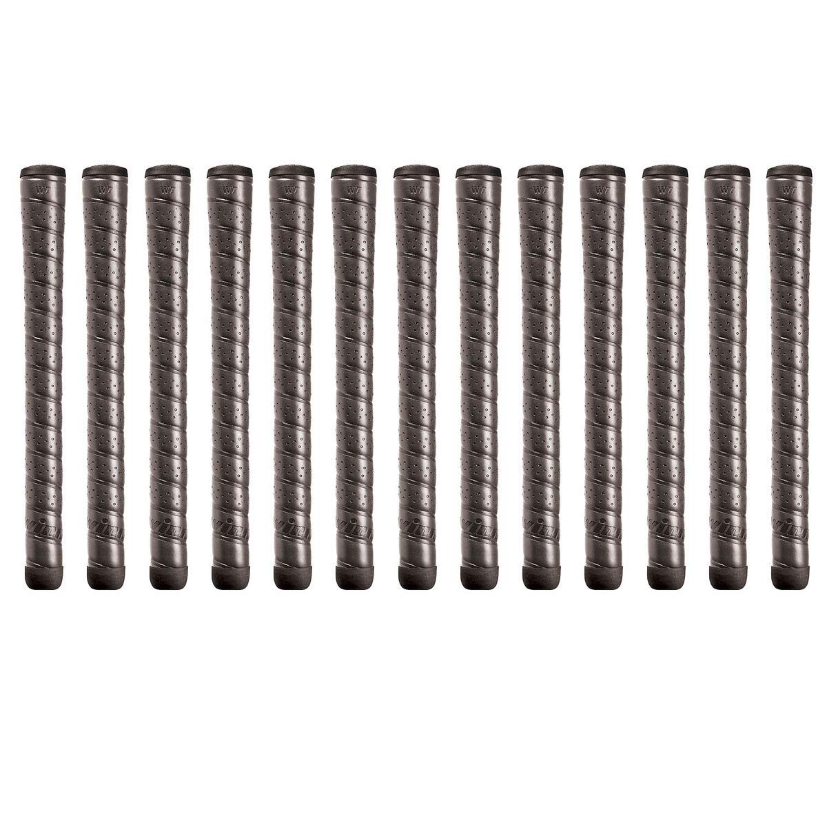 Winn Excel Oversize (+ 1/20,3 cm) schwarz 13-teiliges Golf Grip Bundle (
