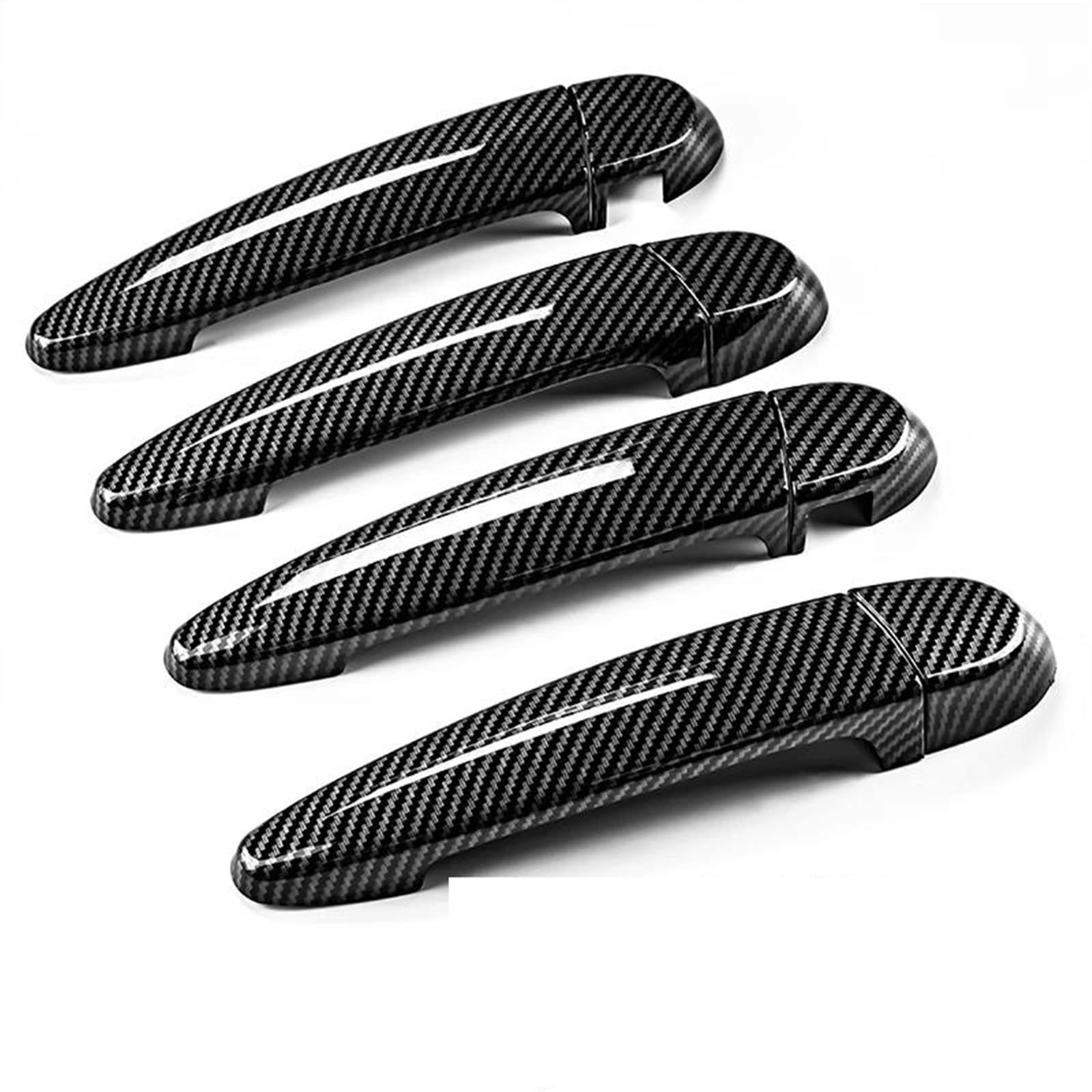 Kjhopy B Car Exterior Door Handle Cover Trim Sticker Overlays Styling Lhd For F30 F35 F34 E70 E71 E84 F25 F26 F31 Exterior Door Handle(B)
