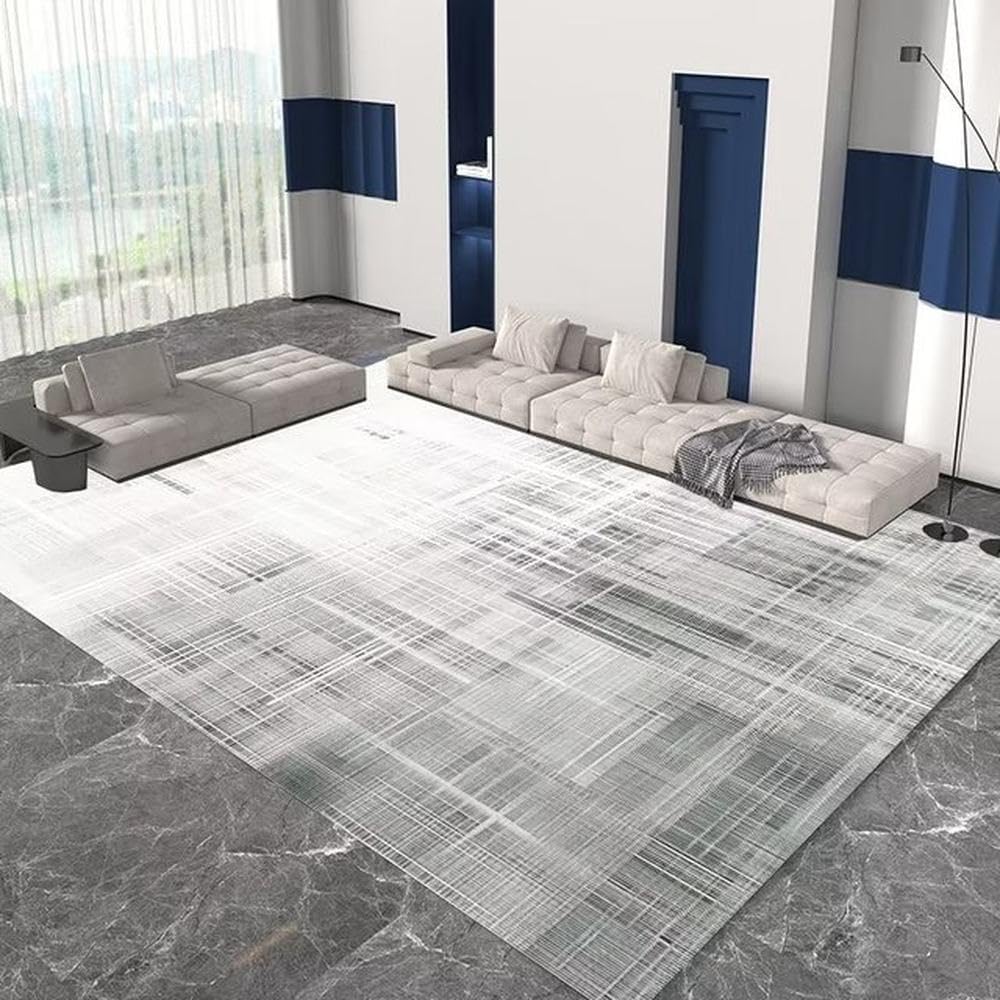 Tapis artistique abstrait en flanelle de qualité supérieure