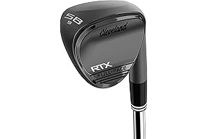 60 Degree Wedge by Cleveland Prior Generation RTX Full-Face Black Satin Wedge