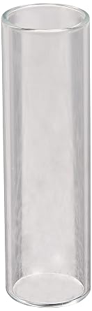 Kimble Clear Borosilicate Glass Shell Vial without Closure, Short Style, 1 drams Capacity, 45mm L Case of 144