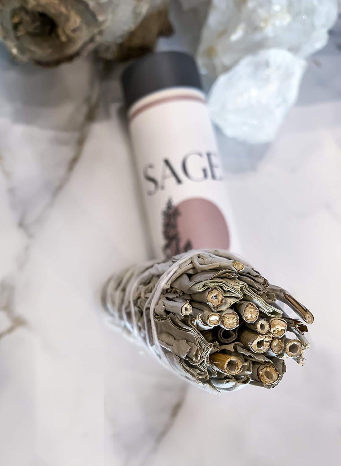 Premium White Sage Smudge Sticks I Pack Use for Home Cleansing, and Fragrance, Meditation, Smudging Rituals I Grown and Packaged in The USA