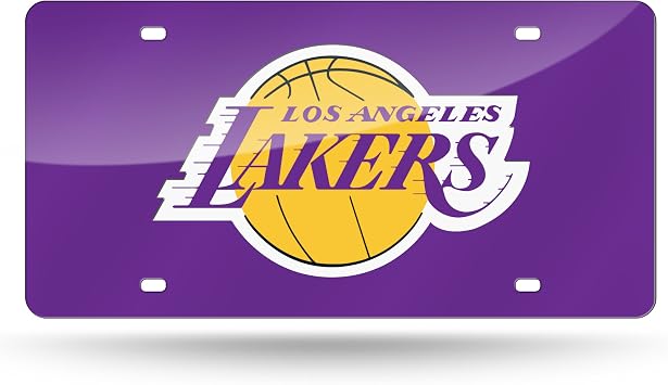 Rico Industries NBA Laser Inlaid Metal License Plate Tag