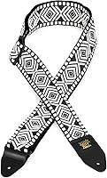 Vista 13 de Ernie Ball Correa de Guitarra Jacquard, Peace Love Dove (P04613)