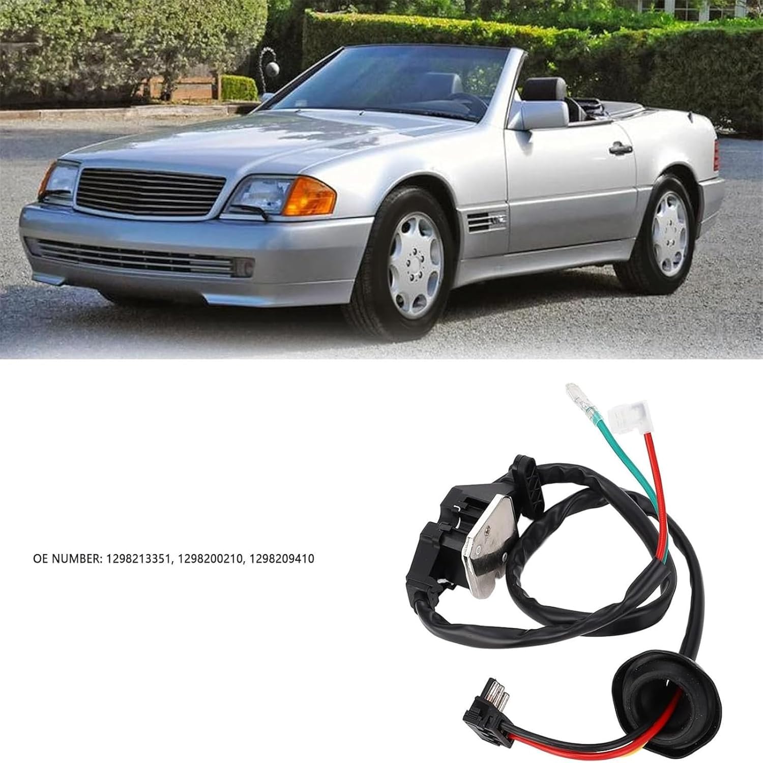 Temperature Regulator for 300SL 500SL 600SL SL320 SL500 SL600 Air Conditioning Heater Motor Fan Radiator Blower Resistor Auto Electrical Component