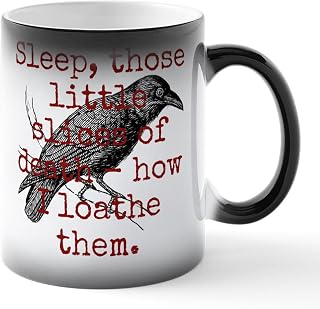 CafePress Sleep Those Little Slices Of Death Death Quote M Ceramic Magic Mug Coffee, Tea Cup 11 oz