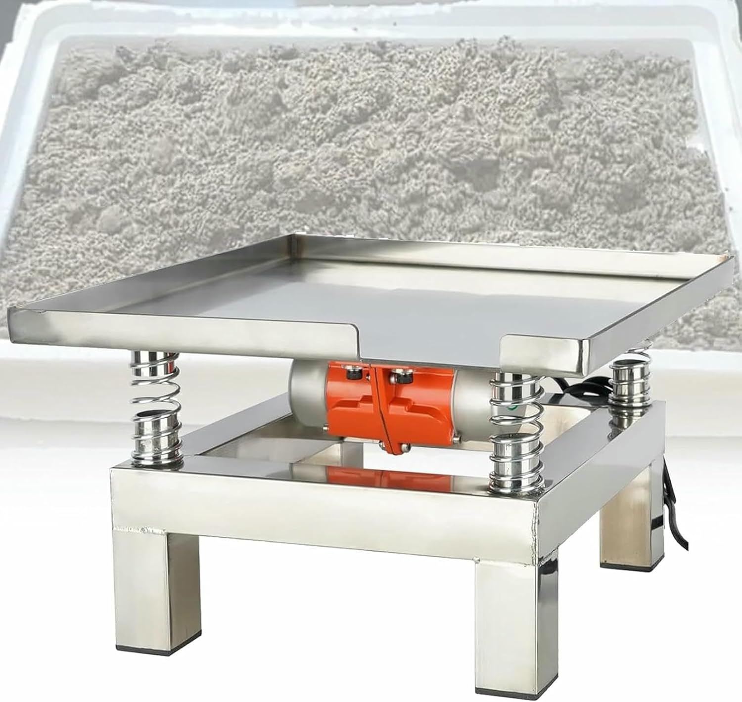Concrete Vibration Table, Small Vibrating Test Bench, Stainless Steel Vibrating Platform,for Construction Industry