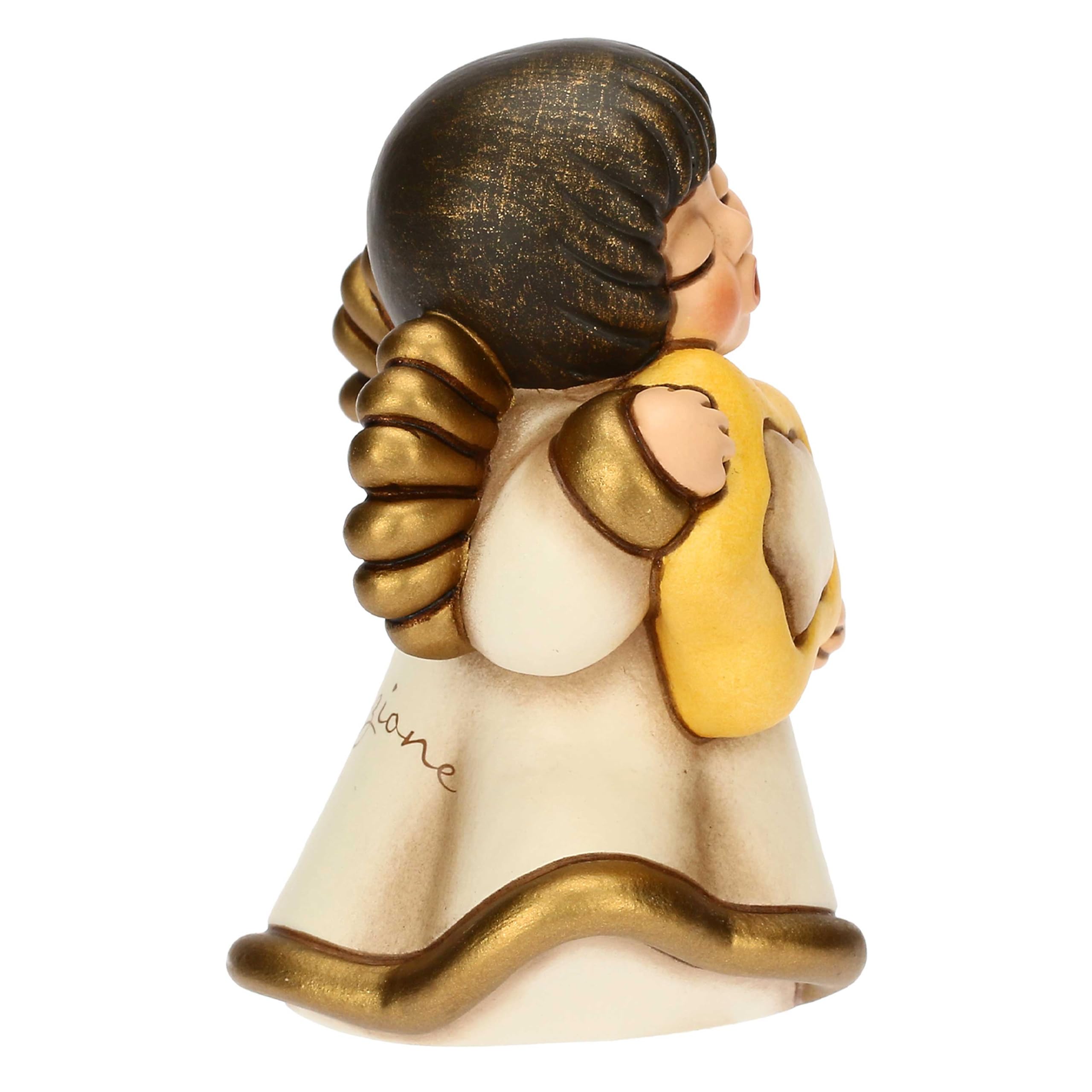 THUN - Angelo custode "Protezione"- cernamica - Collezione Angeli - 4,9 x 4,9 x 7,6 cm