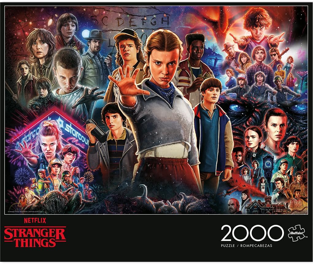 Buffalo Games - Stranger Things Season - 2000 Piece Puzzle for Adults