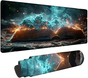 Tapis De Souris Gamer Surwin Grand Format 1200x600mm - Surface Lisse, Dos Antidérapant, Bord Surpiqué