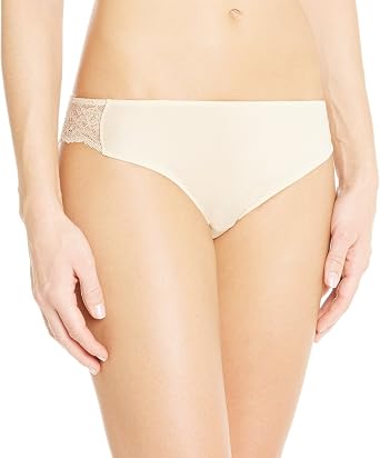 Maidenform Womens Comfort Devotion Lace Back Tanga, Latte Lift, 8