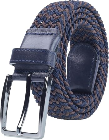 Deribond Mens Belt Woven Braided Elastic