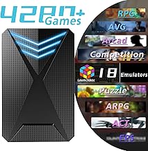 Retro Game Console HDD, 2TB Hyper Base Lbox Built-in 4280 Top Retro Video Games, 18 Emulator Console Plug and Play, Portable Game Hard Drive for Win 8.1/10/11, LaunchBox Game System, Sata 3 to USB 3.0