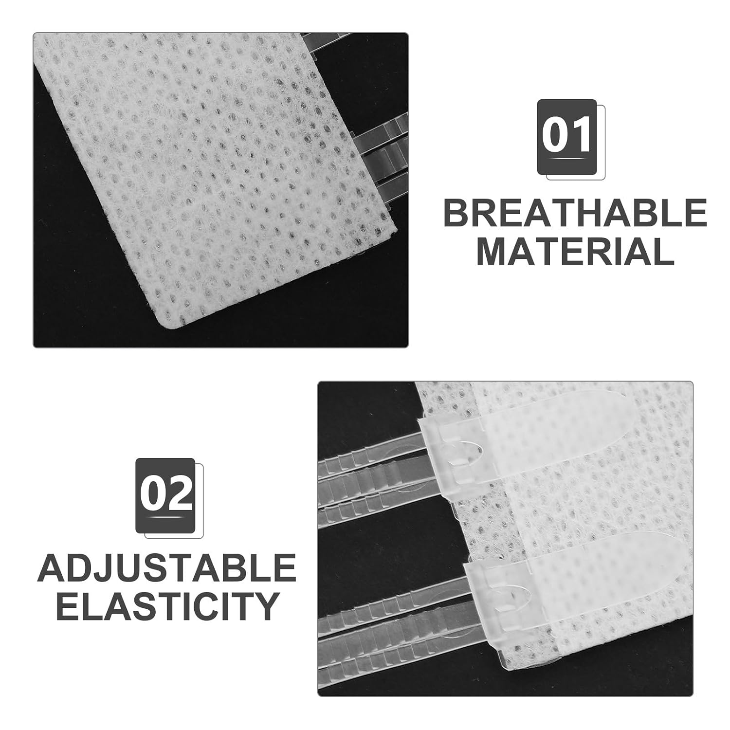 Wounds Closure Device 15cm Bandage Tape Roll Emergency Closure Strips Buttery Bandages for Wound Care - Home Family Use