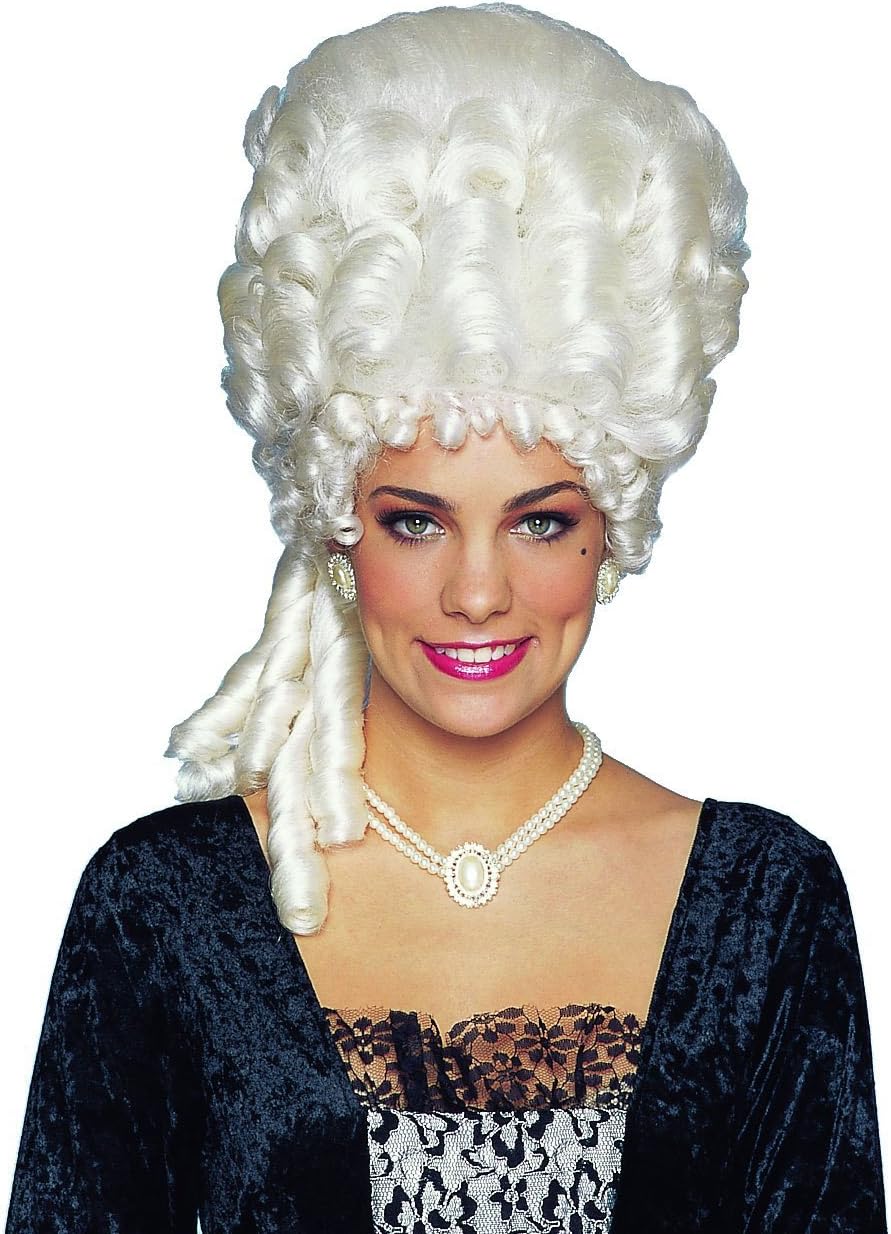 Costume Culture Women's Marie Antoinette Wig, Platinum, One Size