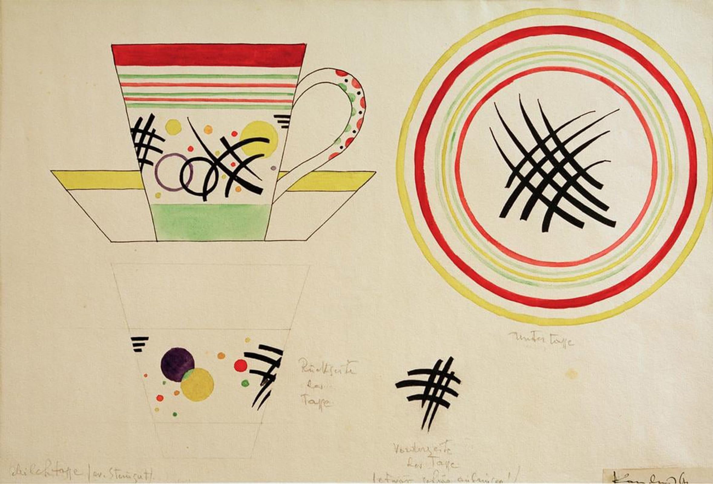 Cuadro en lienzo de Wassily Kandinsky para decoración 60x90cm 5