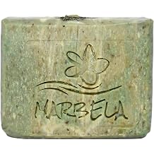 Marbela Cosmetics Fresh Forest Handmade Soap Bar - Refreshing Mint Rosemary Sandalwood Face & Body Soap - Vegan Cruelty Free Artisan 3.5 Oz