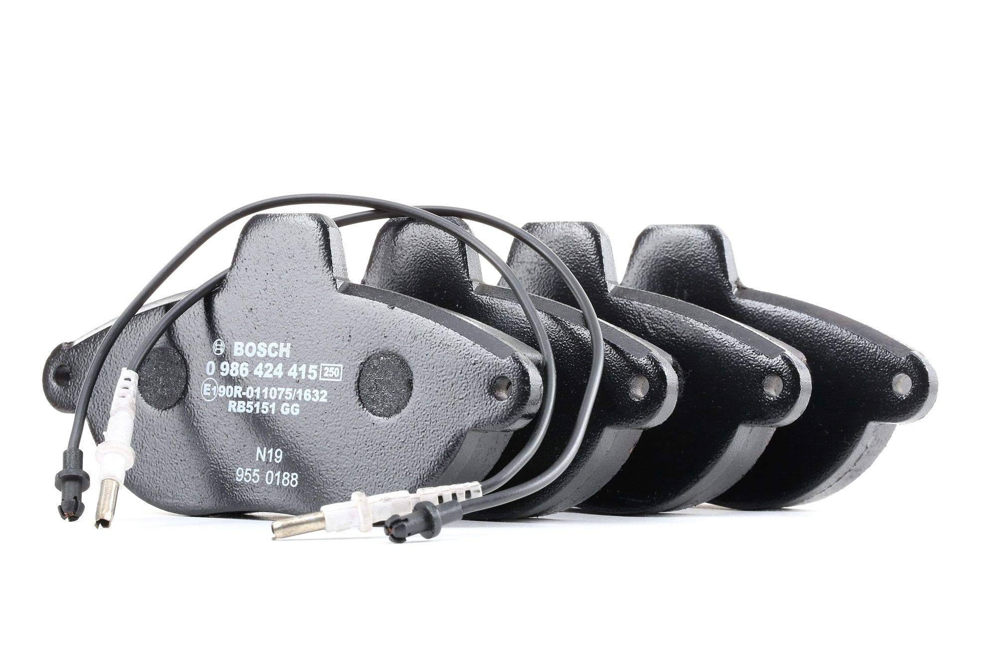 Pastiglie Freni Bosch BP2055 Per Asse Anteriore | Senza Rame, Certificate ECE-R90 | Riduzione Rumore E Polvere | Confezione Da 4 - Foto 6