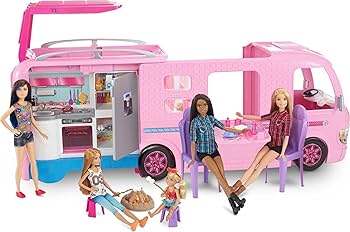 Barbie - バービー(Barbie) ドリームキャンピングカー Amazon.com: Barbie 3-in-1 DreamCamper Vehicle, Approx 3-ft