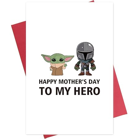 Decolove Cute Mothers Day Card, Baby 